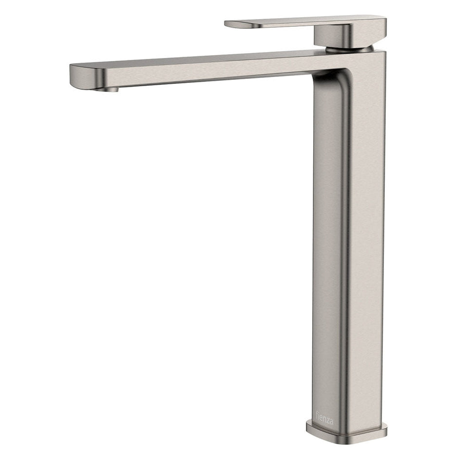 Tono Tall Basin Mixer in Brushed Nickel