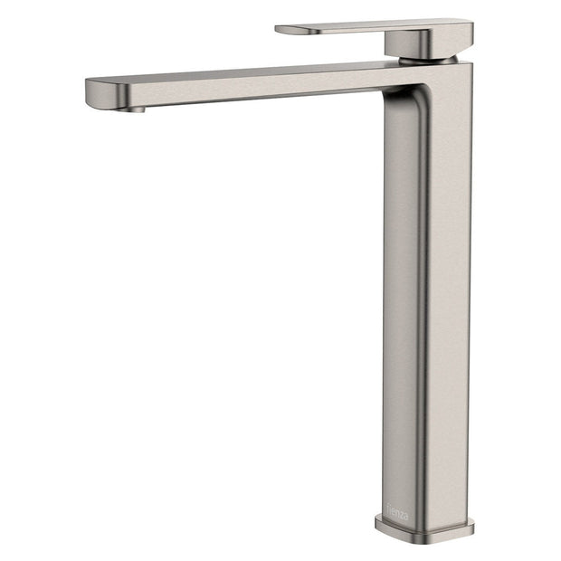Tono Tall Basin Mixer in Brushed Nickel