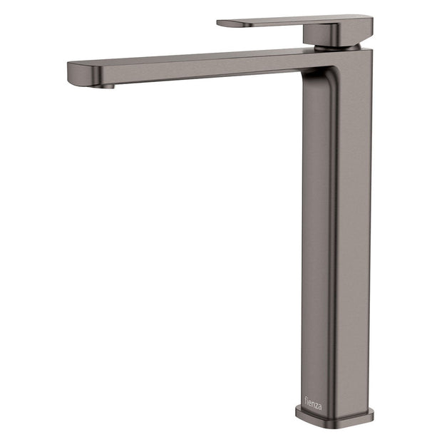 Tono Tall Basin Mixer in Gun Metal