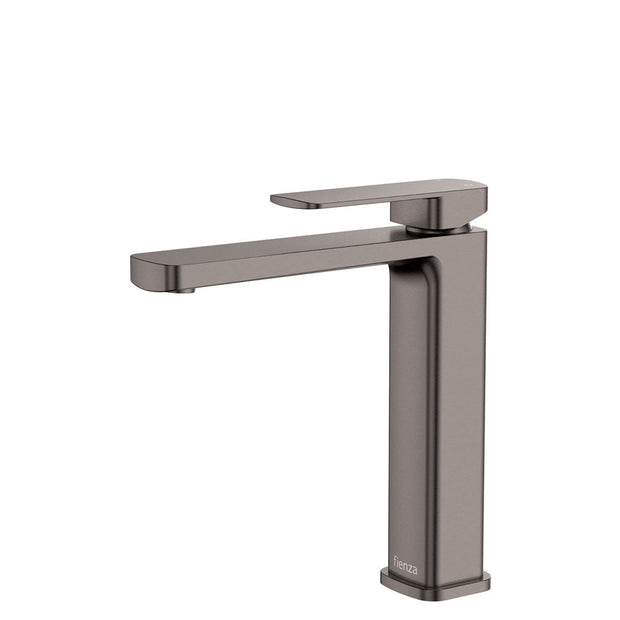 Tono Medium Basin Mixer in Gun Metal