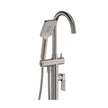 Tono Floor Mounted Bath Mixer With Hand Shower