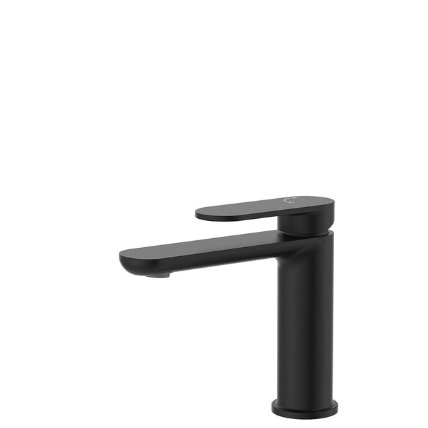 Empire Slim Cold Start Basin Mixer in Matte Black