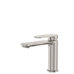 Empire Slim Cold Start Basin Mixer in Brushed Nickel
