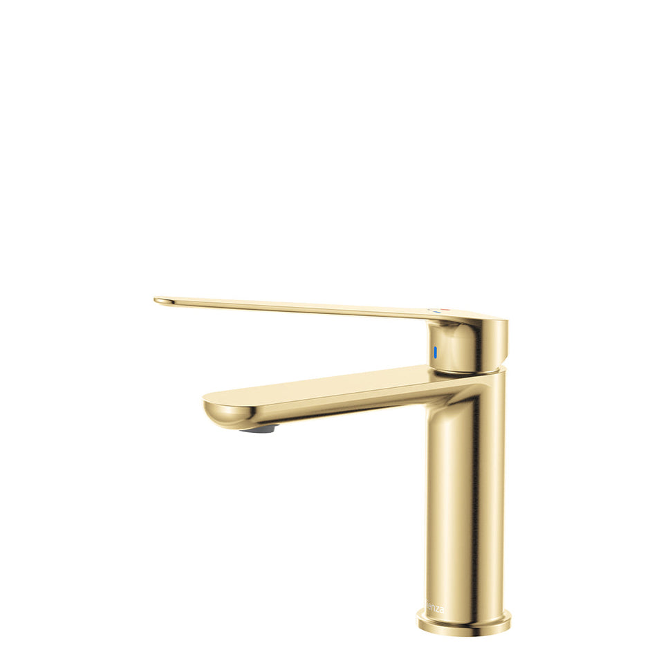 Empire Care Cold Start Basin Mixer in Urban Brass