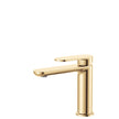 Empire Slim Cold Start Basin Mixer in Urban Brass