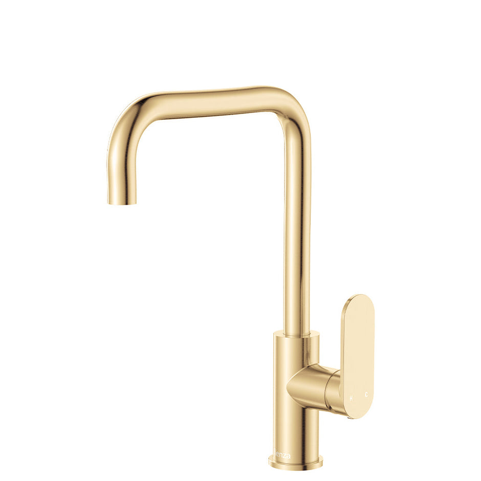 Empire Slim Sink Mixer in Urban Brass