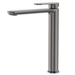 Empire Slim Cold Start Tall Basin Mixer in Gun Metal