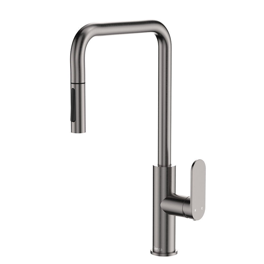 Empire Slim Pull-Out Sink Mixer in Gun Metal