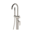 Empire Slim Floor Mounted Bath Mixer with Hand Shower