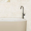 Empire Slim Floor Mounted Bath Mixer with Hand Shower