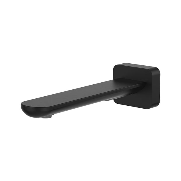 Fienza Empire Slim Basin/Bath Outlet, Square Plate, 180mm bath spout