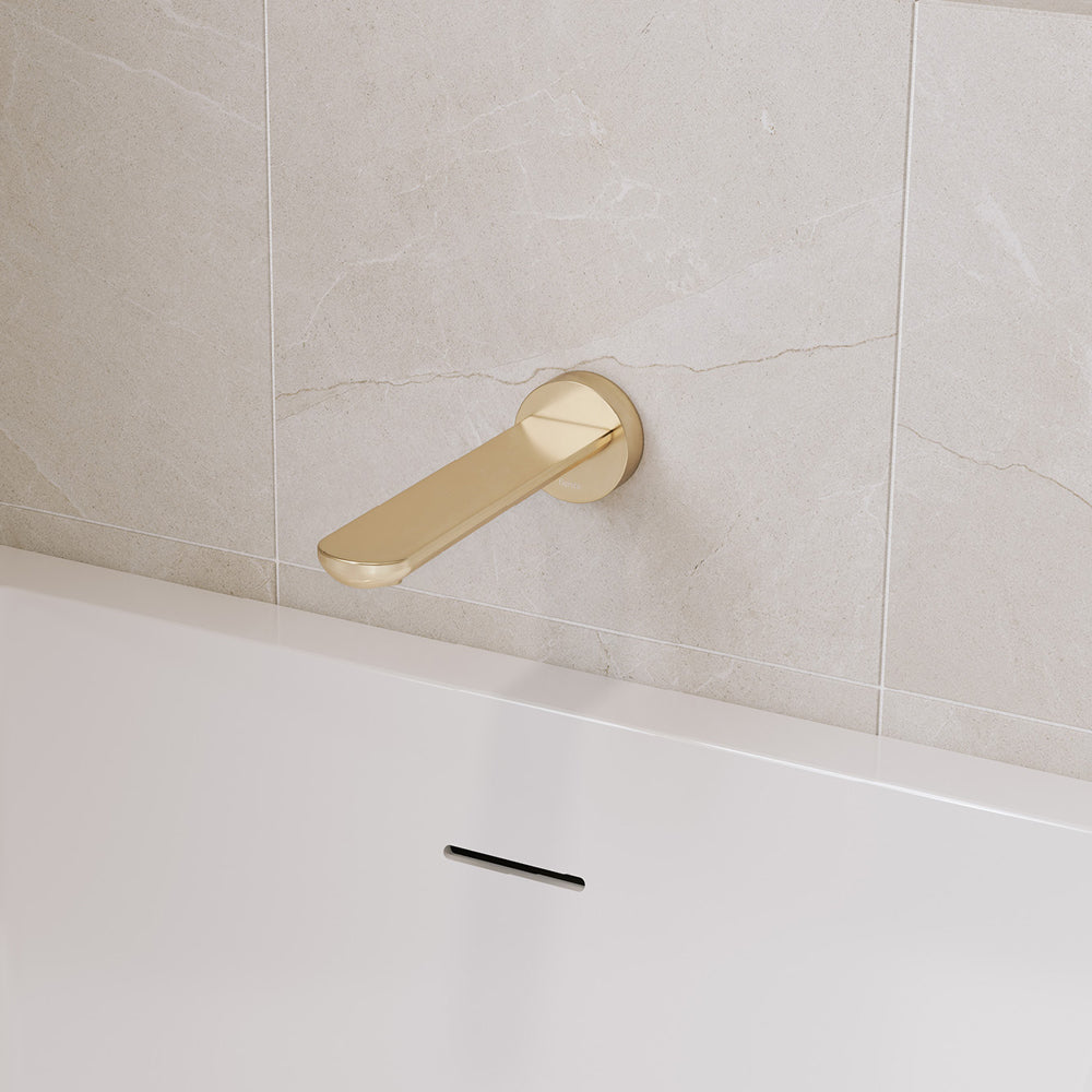 Empire Slim Basin/Bath Outlet, Round Plate, 180mm