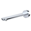 Fienza Empire Slim Basin/Bath Outlet, Round Plate, 220mm bath spout