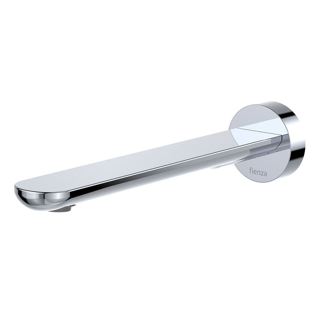 Empire Slim Basin/Bath Outlet, Round Plate, 220mm in Chrome