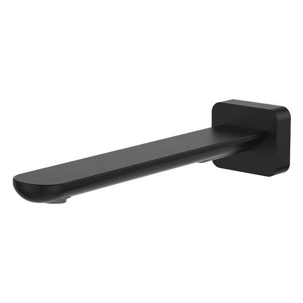 Fienza Empire Slim Basin/Bath Outlet, Square Plate, 220mm bath spout