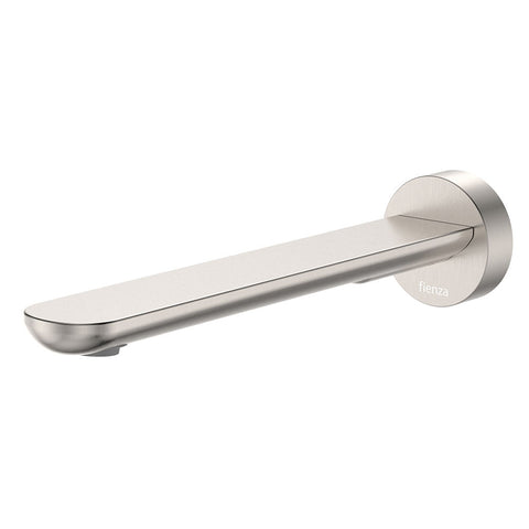Fienza Empire Slim Basin/Bath Outlet, Round Plate, 220mm bath spout