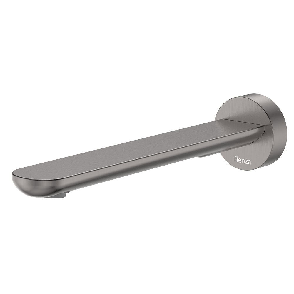 Fienza Empire Slim Basin/Bath Outlet, Round Plate, 220mm bath spout
