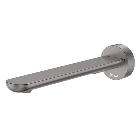 Fienza Empire Slim Basin/Bath Outlet, Round Plate, 220mm bath spout