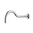 Ikon Clasico Shower Arm Horizontal 400mm in Chrome