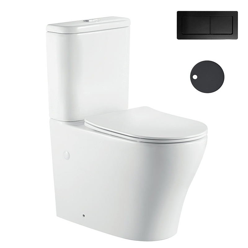 Zenmo Vivo-II Toilet Suite in Matte Black