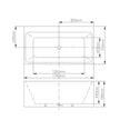 Zenmo Stella Freestanding Bath in Gloss White