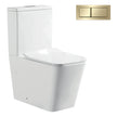 Zenmo Acqua-II Toilet Suite in Brushed Brass