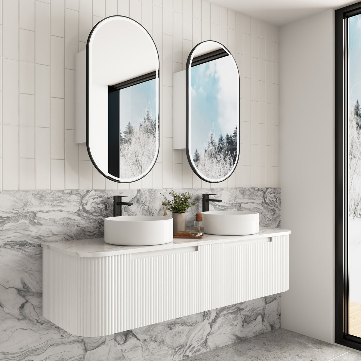 Aulic Savio Wall Hung 1500mm wall hung vanity