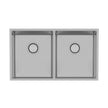 4000 Series Double Bowl Sink - Stainless Steel