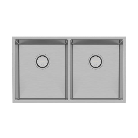 Phoenix 4000 Series Double Bowl Sink, Stainless Steel undermount basin
