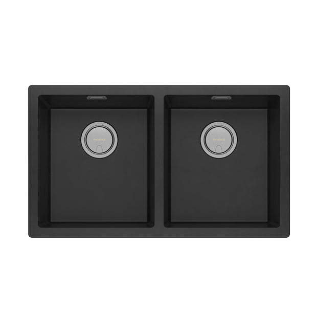 5000 Series Double Bowl Sink - Matte Black