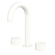 Kaya Round Hob Set, Round Taps in Matte White