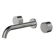 Fienza Kaya Wall Set, Round Taps, 180mm Outlet
