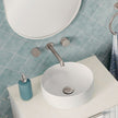 Fienza Kaya Wall Set, Round Taps, 180mm Outlet