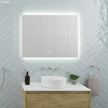 Fienza Kaya Wall Set, Round Taps, 180mm Outlet