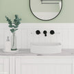 Lillian Lever Basin/Bath Wall Set
