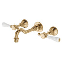 Urban Brass with Ceramic White Handle