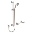 Lillian Lever Rail Shower Set in Brushed Nickel