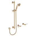 Urban Brass with Ceramic White Handle