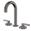 Kaya Round Hob Set, Lever Taps in Gun Metal