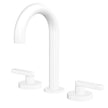 Kaya Round Hob Set, Lever Taps in Matte White