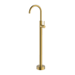 Lucia Bath Filler in Brushed Brass