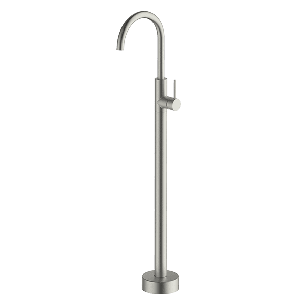 Lucia Bath Filler in Brushed Nickel