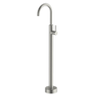 Lucia Bath Filler in Brushed Nickel