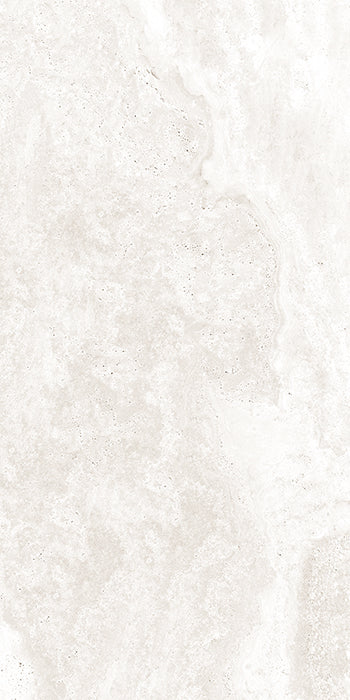 3D Crafted Travertine White Marble Look Porcelain Tiles 600x1200mm tile