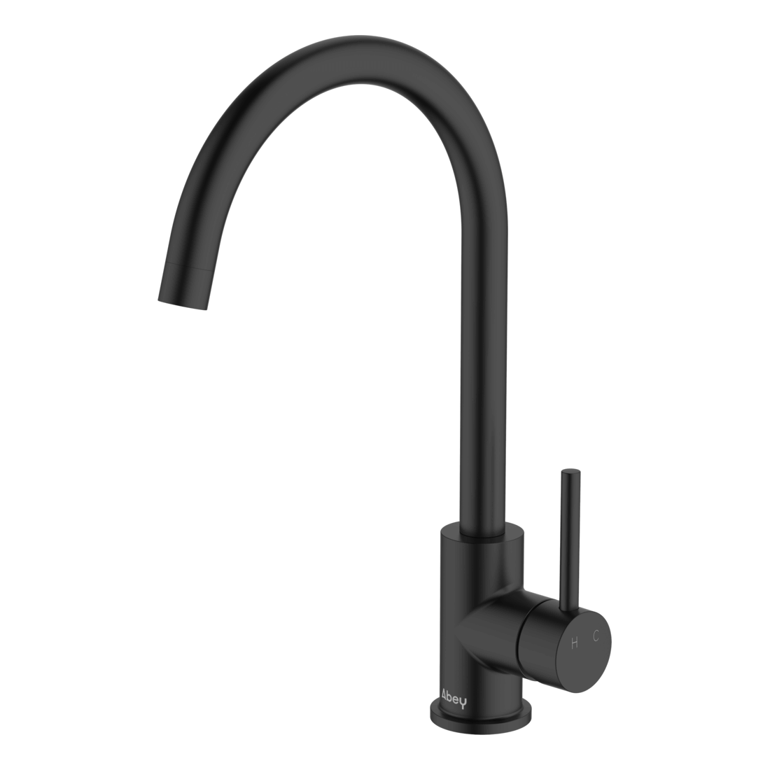 Lucia Goose Sidelever Mixer in Black