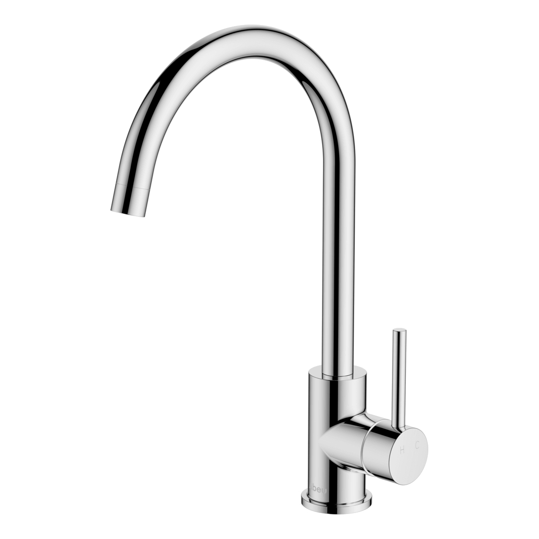 Lucia Goose Sidelever Mixer in Chrome