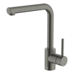 Lucia Sidelever Mixer with Pull Out in Gun Metal