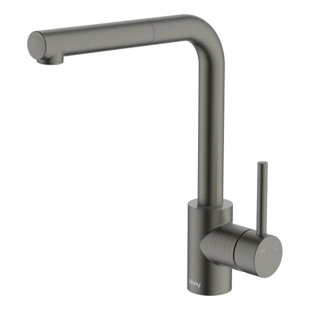 Lucia Sidelever Mixer with Pull Out in Gun Metal