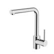 Lucia Sidelever Mixer with Pull Out in Chrome