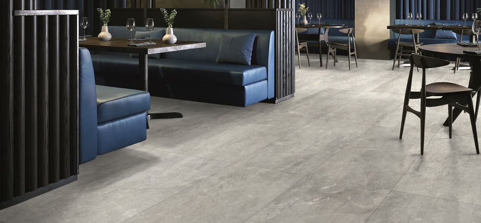 Riviera Silver Stone Look Porcelain Tiles